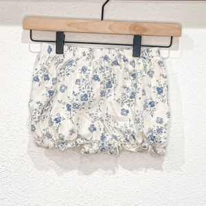 Sweet Honey Girls Linen Floral Bubble Shorts 10